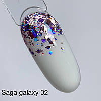 Glitter Gel (Глиттер гель) от Saga Galaxy №02