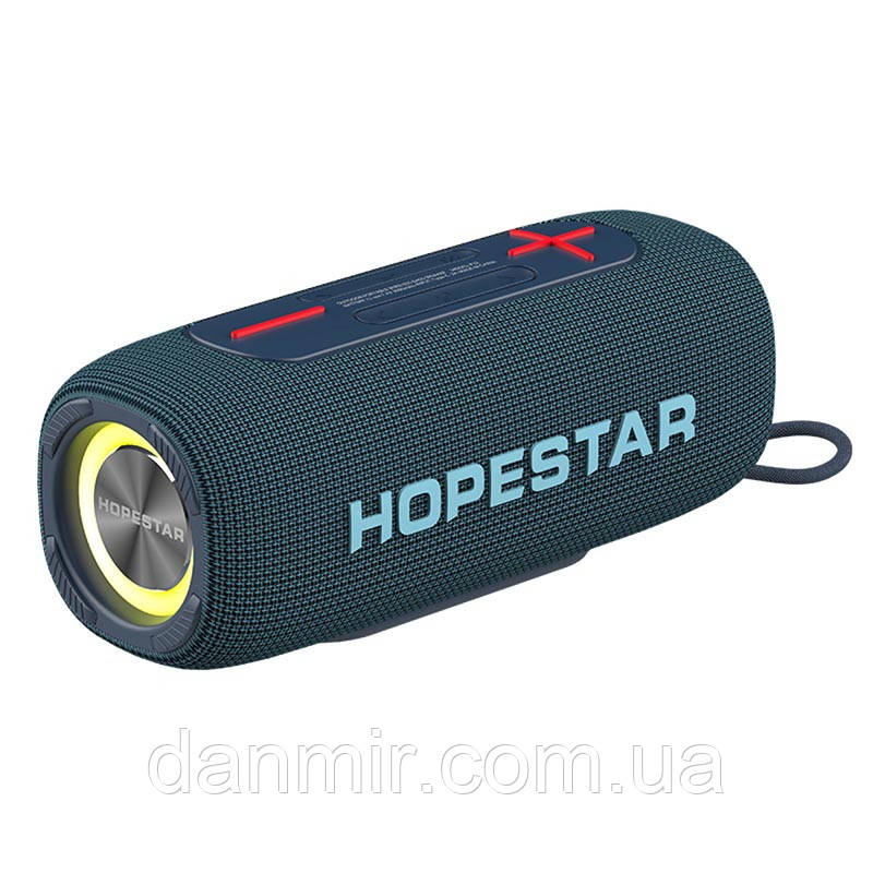 Портативна акустична Bluetooth колонка Hopestar P32 Синя, фото 1