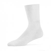 Мужские носки Лонкаме белые сетка (3122)