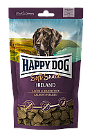Лакомства для собак Happy Dog Soft Snac Ireland средних и больших пород с лососем и кроликом, 100гр