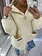 Жіноча Куртка-Пальто з альпаки Батал, фото 3