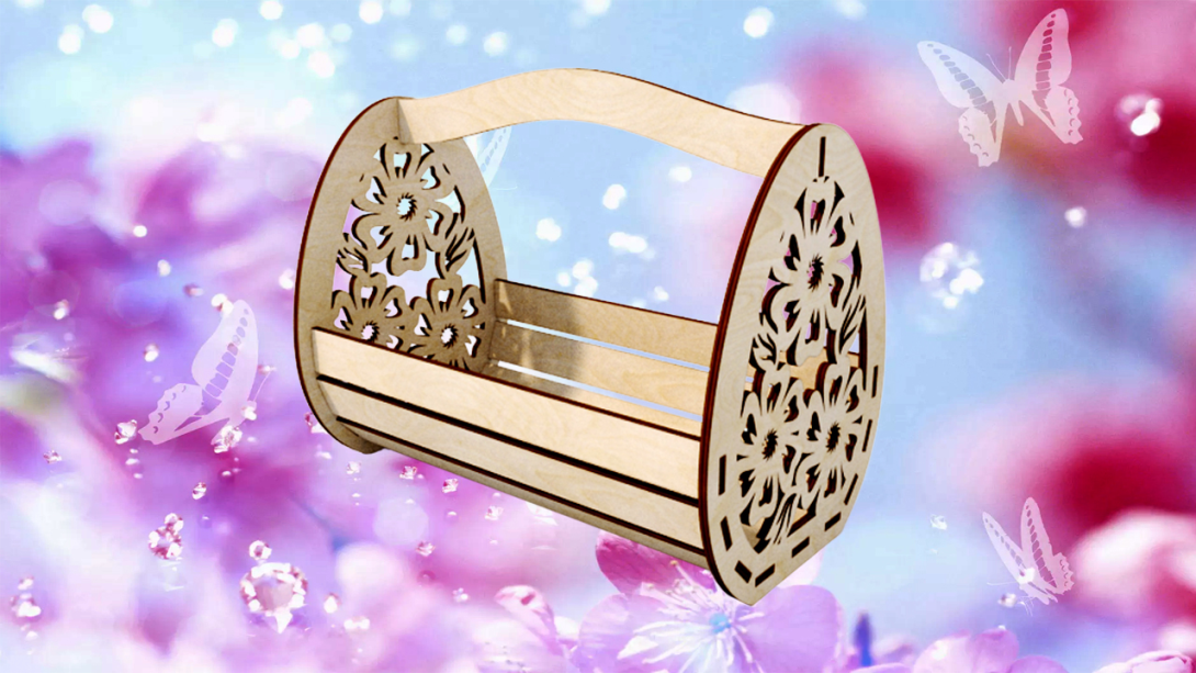 Великодня корзина на стіл, фото 1