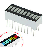 10-сегментный индикатор загрузки Прогресс бар разноцветный Arduino