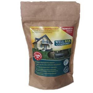 Бактерії для септиків, очисних споруд, тваринницьких ферм (саморозчинні саше), 12 шт - Well Bak