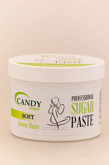 CANDY Sugar Цукрова паста GREEN SHINE - М'яка, 1300 г