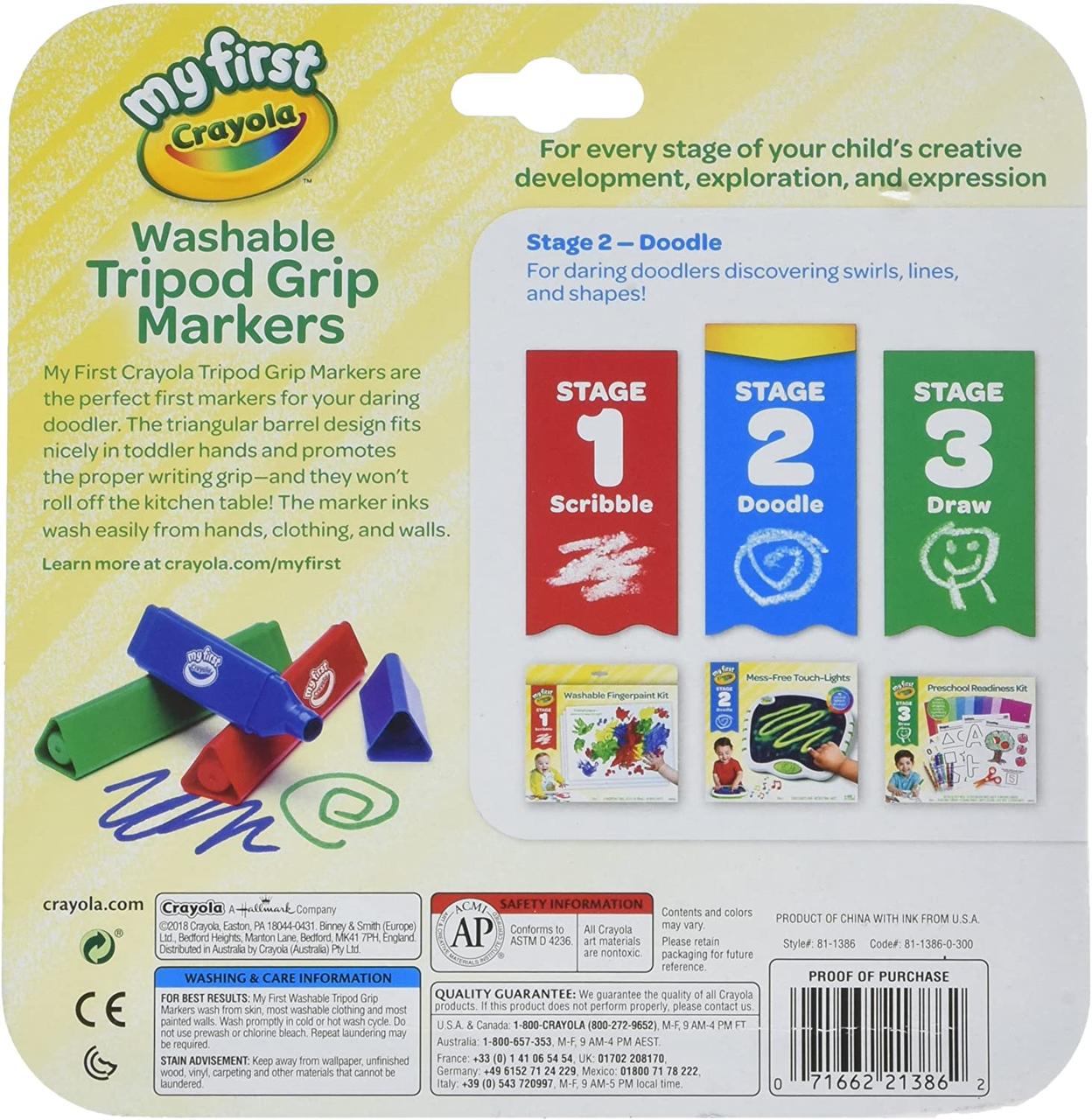 Crayola 20 Ct Super Tips Washable Markers 