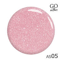 Гель-лак GO Active Always Sparkle №005 рожевий з мікроблиском 10 мл
