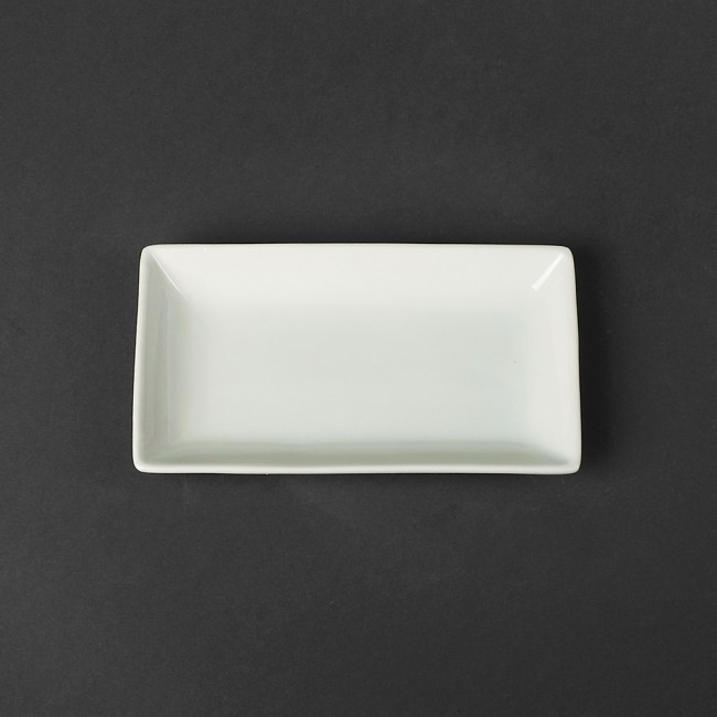 Тарілка прямокутна 10х17 см