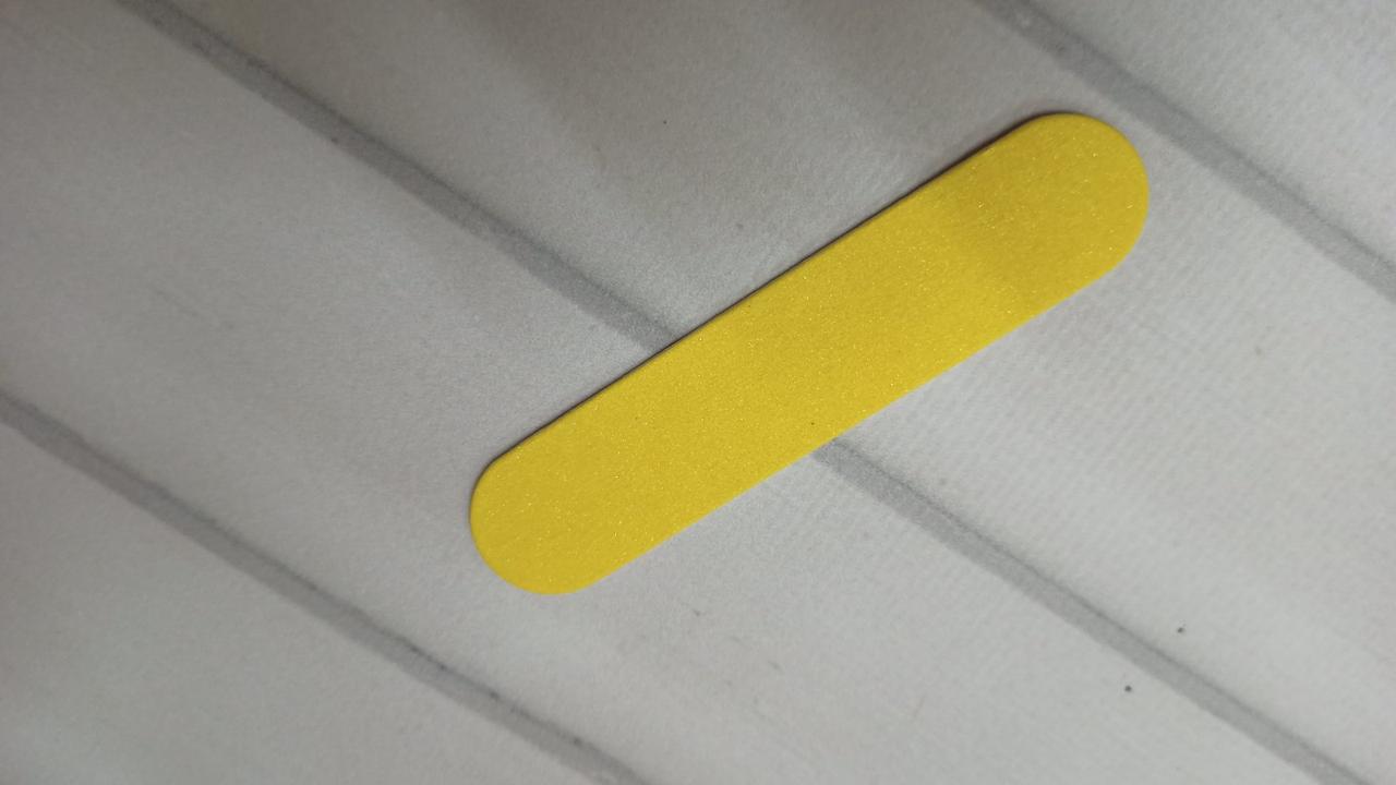 Одноразові пилки для манікюру - Одноразові прямі вузькі пилочки для манікюру, фото 1