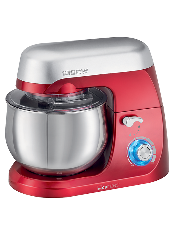 Кухонный комбайн CLATRONIC KM 3709 5л 1000Вт красный
