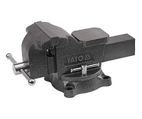Тиски поворотные слесарные профессиональные 125 мм YATO YT-6502