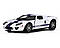 Дитяча колекційна машинка Kinsmart FORD GT 2006 KT5092W металева інерційна відчиняються двері іграшка, фото 4