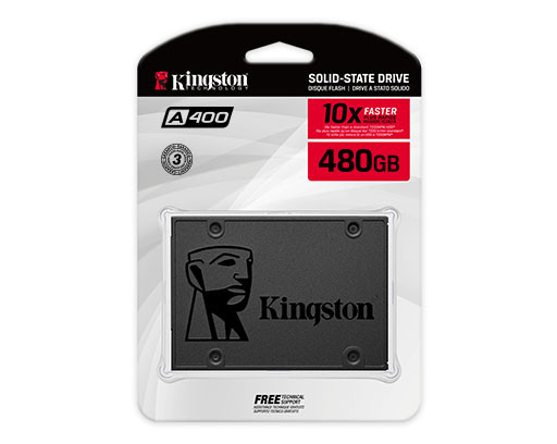 SSD накопичувач Kingston A400 480 GB 2.5", фото 1