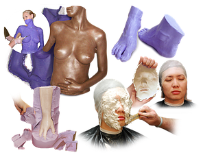Life casting матеріали