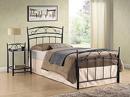 Односпальне ліжко Siena 90X200 Чорний