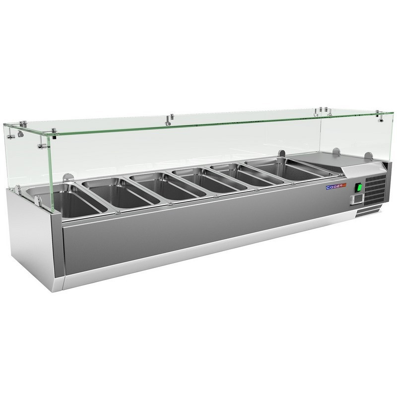 Вітрина для начинки 54,6 л Cooleq VRX 1500/380