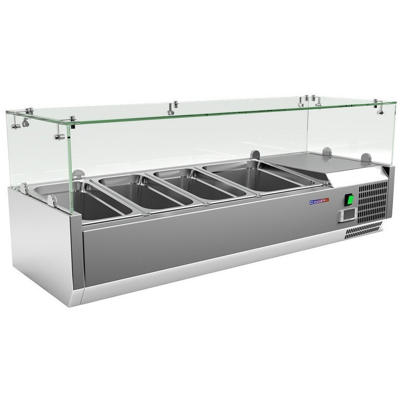 Вітрина для начинки 40,3 л Cooleq VRX 1200/380