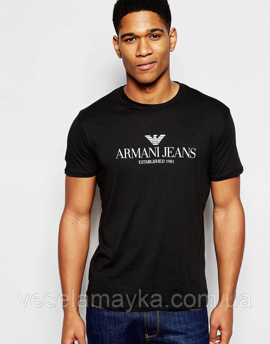 Футболка "Armani Jeans" (Армани Джинс)  