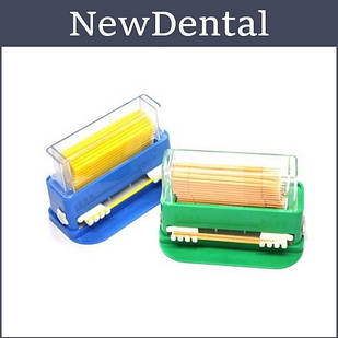 Диспенсер для 100 шт мікроаплікаторів СИНІЙ