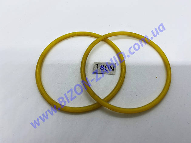 Манжети гільзи 80 мм R180 резинові (8 к. с.), фото 1