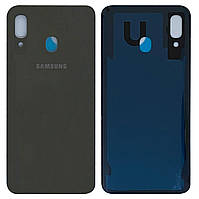 Кришка задня Samsung A205 Galaxy A20 (2019) Чорна