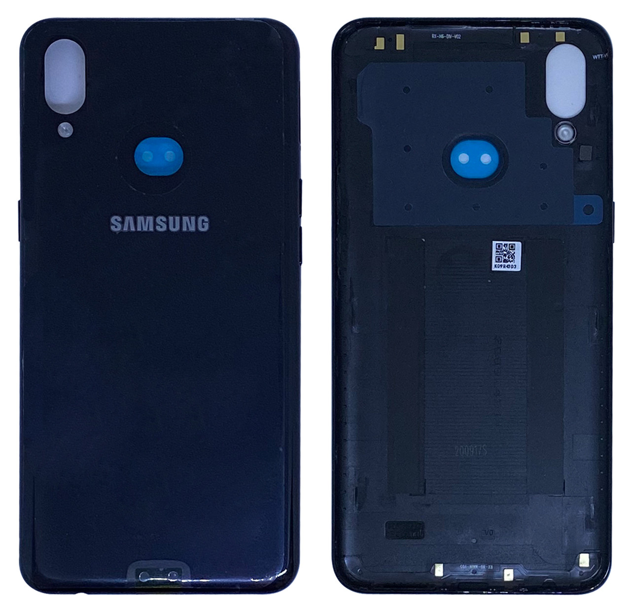 Кришка задня Samsung A107 Galaxy A10S (2019) Чорна, фото 1