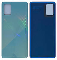 Кришка задня Samsung A715 Galaxy A71 (2020) Синя