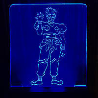 Акриловый светильник-ночник Хисока Мороу (Hisoka Morou) синий tty-n000053