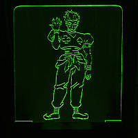 Акриловый светильник-ночник Хисока Мороу (Hisoka Morou) зеленый tty-n000070