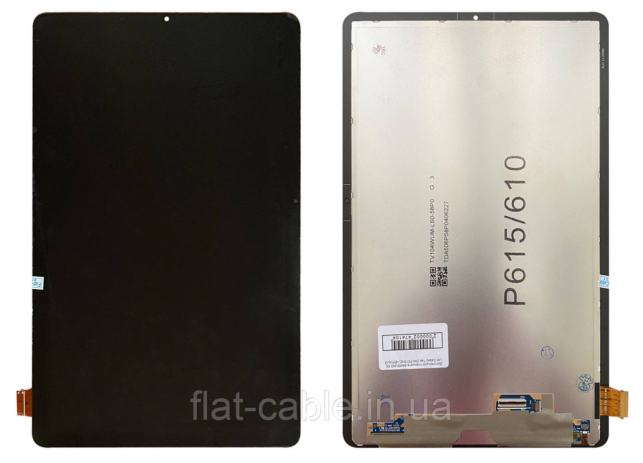 Дисплей для планшета SAMSUNG S6 Lite Galaxy Tab (P610) (P615)ЧОРНИЙ Ori new