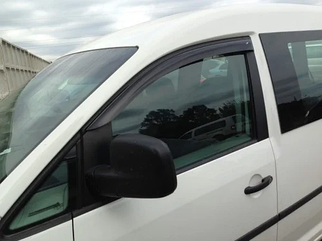 Дефлектори вікон, вітровики на Volkswagen Caddy III 2004-2015 (скотч) AV-Tuning