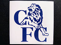 Футбольная виниловая наклейка FC Chelsea (Логотип 1986-2005)