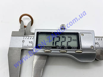 Мідна шайба форсунки R175; R180, фото 2