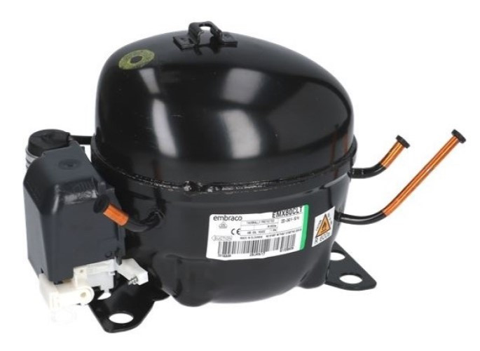 Компресор Embraco EMX80CLT (701AA98L5UJ) 213 W (LBP) R600a RSCR, фото 1