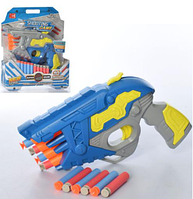 Пістолет 25см,м'які кулі 10шт,29х35х6,5см №XH9929(48)