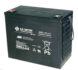 Акумуляторна батарея VRLA AGM 155А/год 12 В MPL155-12/UPS12640W BB Battery