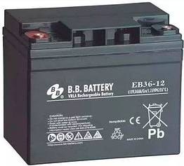 Акумуляторна батарея AGM 36 А/год 12 В, EB36-12 циклічний режим BB Battery