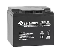 Аккумуляторная батарея AGM 50А/ч 12В EB50-12 циклический режим BB Battery