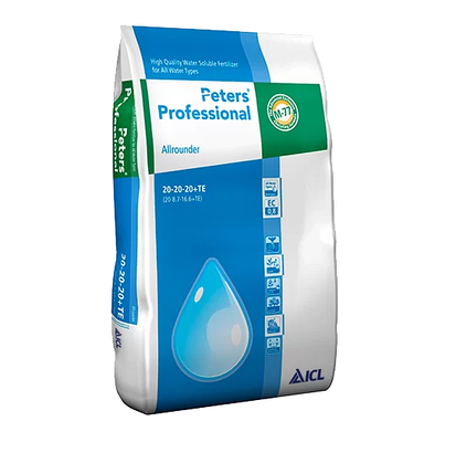 Добриво Peters Professional Allrounder 20+20+20+TE, 15 кг здоровий ріст, фото 2
