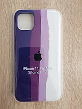 Чохол для iPhone 11 Pro Max Silicone Case Ranbow 6