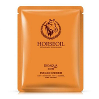 Маска-салфетка для лица с маслами увлажняющая BIOAQUA Horse Oil (30г)