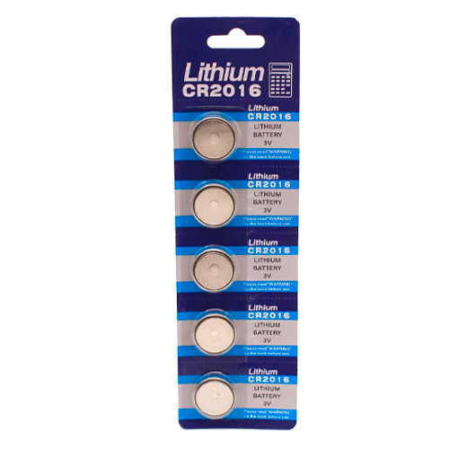 Батарейка таблетка 5шт CR2016 3В Videx, літій, фото 1