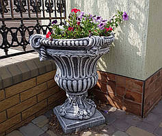 Вазон із бетону Візантія В650хД600 мм