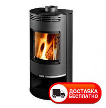 Піч-камін на дровах Thorma Zaragoza (Black, Grey)