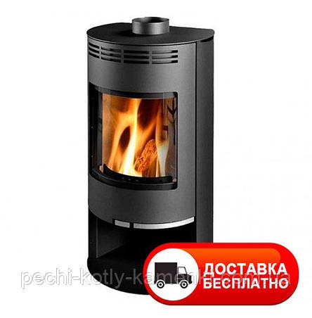 Піч-камін на дровах Thorma Zaragoza (Black, Grey), фото 1