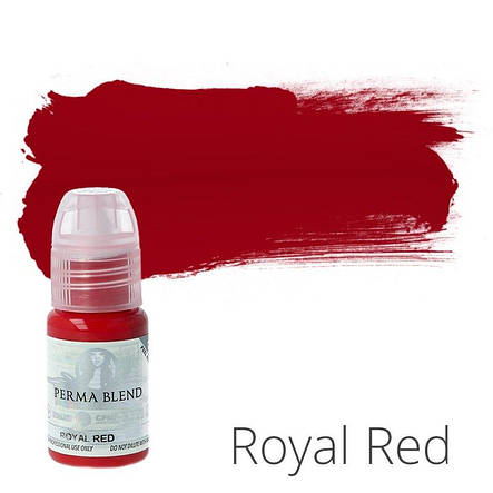 Пігмент для татуажу губ PERMA BLEND Royal Red (USA), 15 мл, фото 3