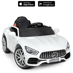 Дитячий електромобіль Mercedes-Benz Машина M 4612EBLR-1 Білий