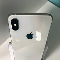 БУ Смартфон Apple iPhone XS Max 64GB срібний (Оригинал Apple, идеал), фото 5
