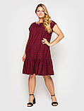 Плаття жіноче Яна бордозавитки, фото 3