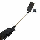 Акумуляторна бездротова лампа Live Bracket на штативі з тримачем для телефону та USB, 8 Вт., фото 4